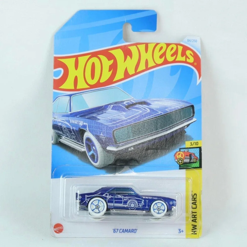 Hot Wheels Blue '67‎ Camaro Toy Car - NEW